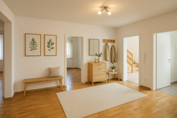 Flurbereich EG (teilweise KI-generiert)