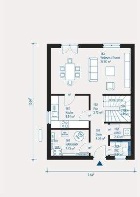 Erdgeschoss Double 11