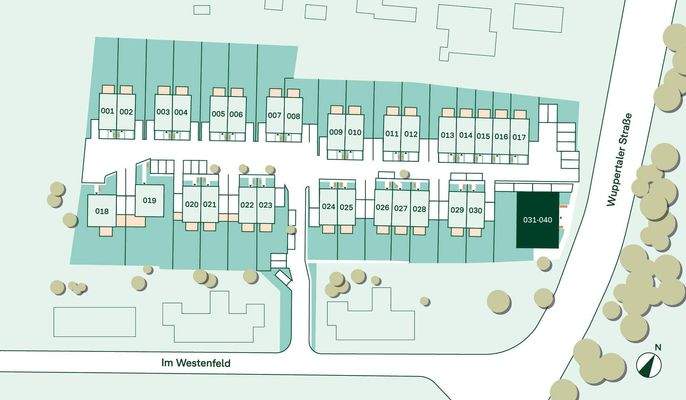 Lage der Eigentumswohnung im Quartier