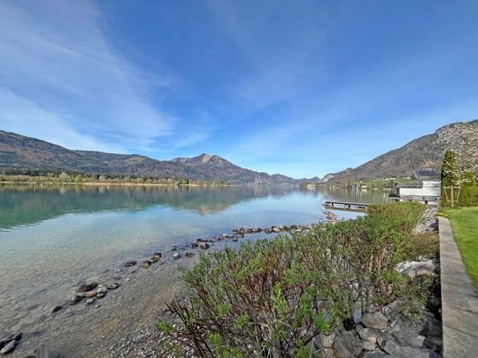 Blick über den Wolfgangsee