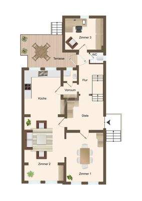 Grundriss Erdgeschoss