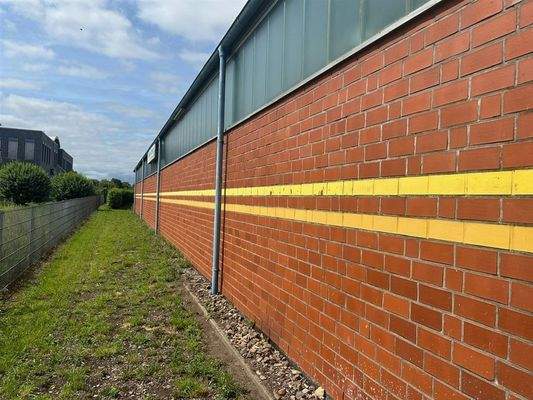 Massives Verblendmauerwerk