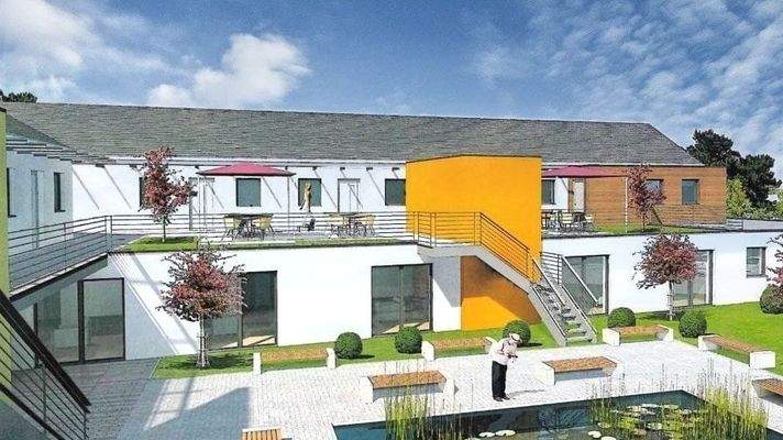 Frontansicht Pflegestation