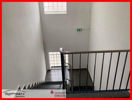 Seitliches Treppenhaus