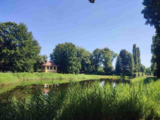 Sommeridylle im Schlosspark