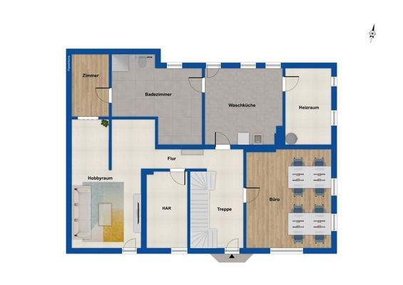 Grundriss Erdgeschoss