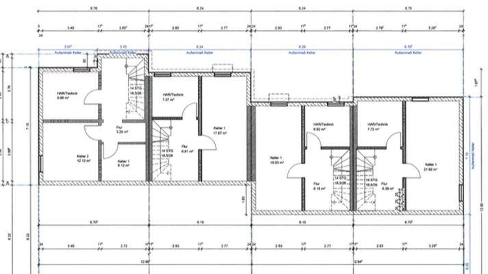 Keller mit Waschkeller/HWR