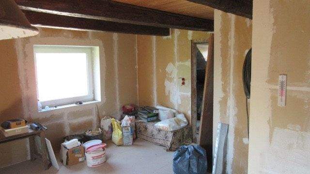 teilausgebautes Dachgeschoss