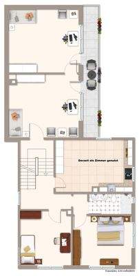 Grundriss Obergeschoss