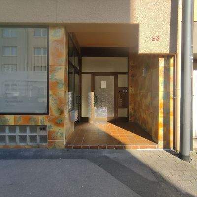 Windfang Hauseingang