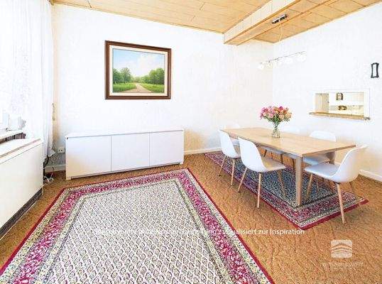 Wohn-/Esszimmer (KI)