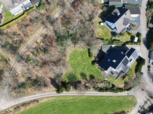 Ansicht vom gesamten Grundstück