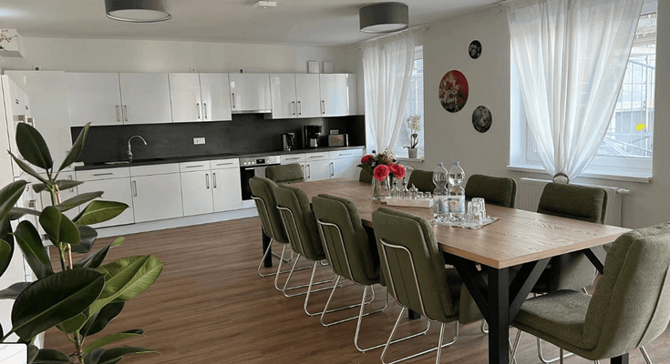 Moderne Gemeinschaftsküche