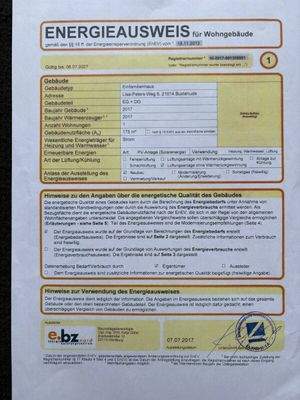 EA Ausweis Vorderseite