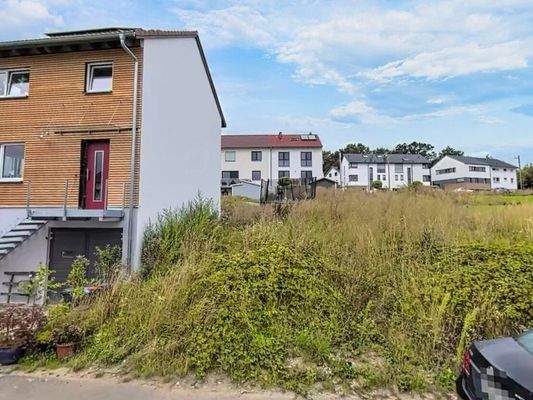 Ansicht mit Nachbarhaus