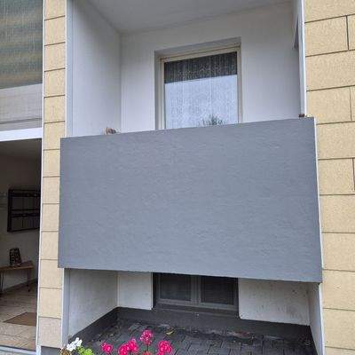 Ansicht Balkon nach  Versiegelung