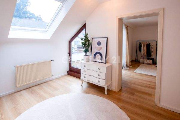 Der Flur im Obergeschoss