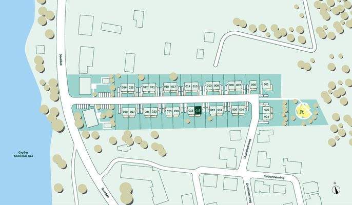 Lageplan Seequartier Müllrose