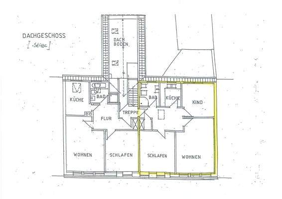 Grundriss Dachgeschoss