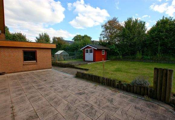 sonnenverwöhnte Terrasse