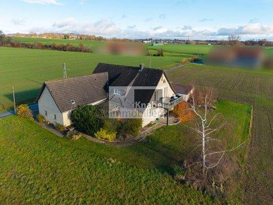 Herrliche Lage am Naturschutzgebiet