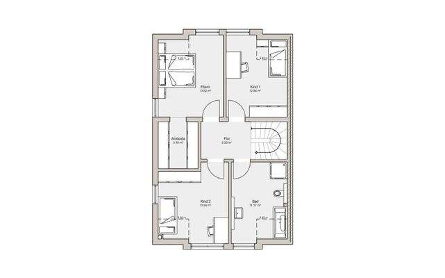 Grundriss Dachgeschoss
