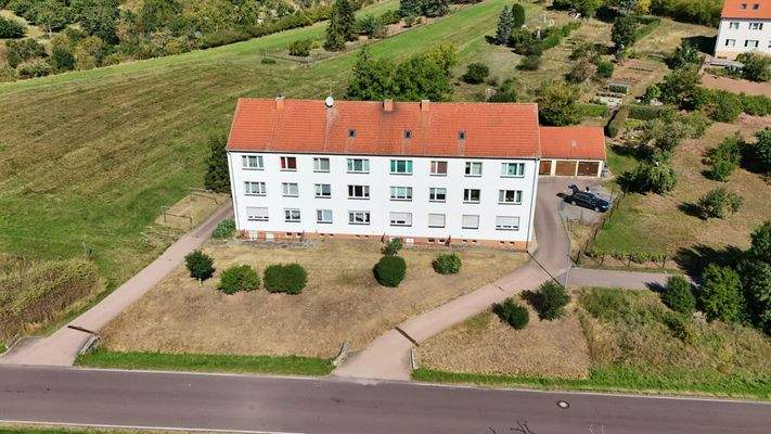 Straßensicht von oben