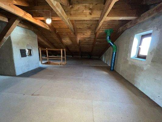 Dachboden - gedämmt