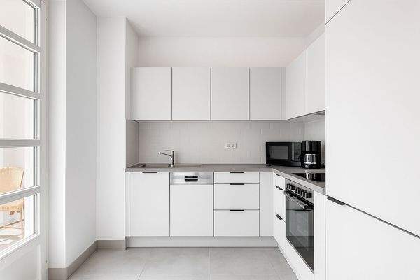 Vollausgestatte Einbauküche Visualisierung 