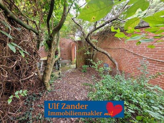 Nicht einsehbarer Garten!