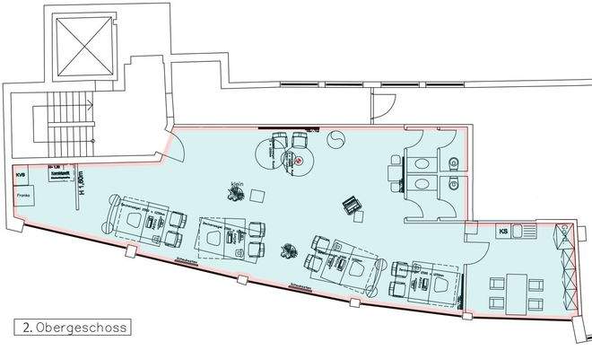 Forstgasse Grundriss mit Markierung