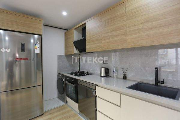 Furnished Flat for Sale 200m from Muratpaşa Tram Stop
