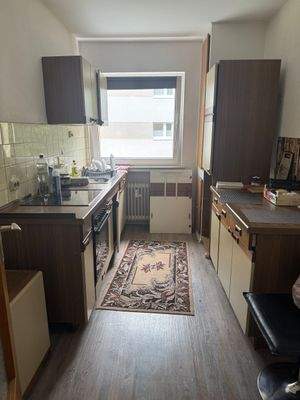 Küche im Wohngebäude