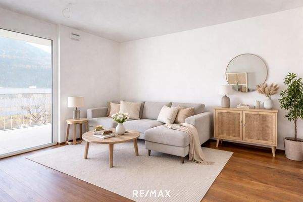 Wohnung - Wohnbereich Visualisierung