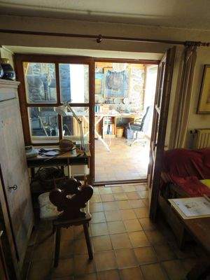 Ausgang vom Wohnbereich in den Wintergarten