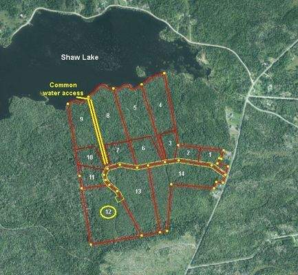 Cape Breton - Shaw Lake - 11,2 Hektar-Areal in her