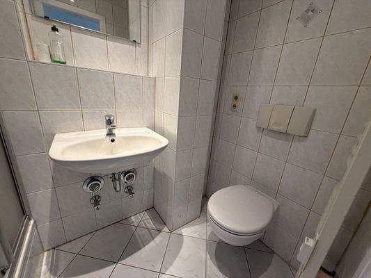 Innenliegendes Badezimmer