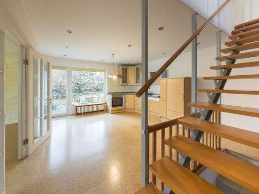 Küche und Essbereich