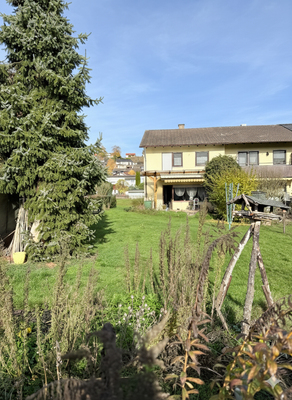 Garten & Hausansicht hinten