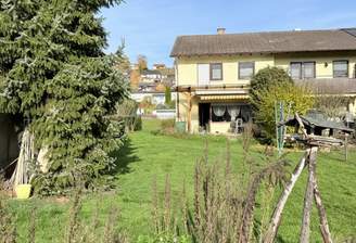 Garten & Hausansicht hinten