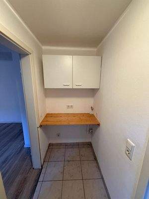 Kochnische mit Wschmaschinenanschluss