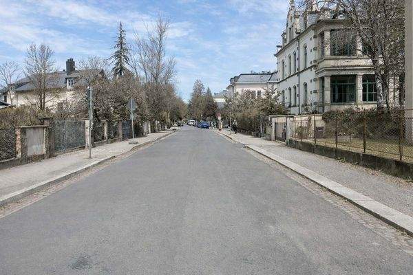 Blick in die Straße