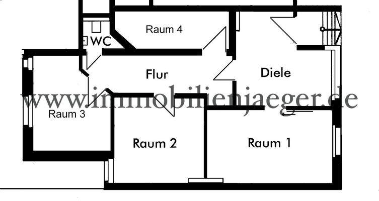 Grundriss Laden links