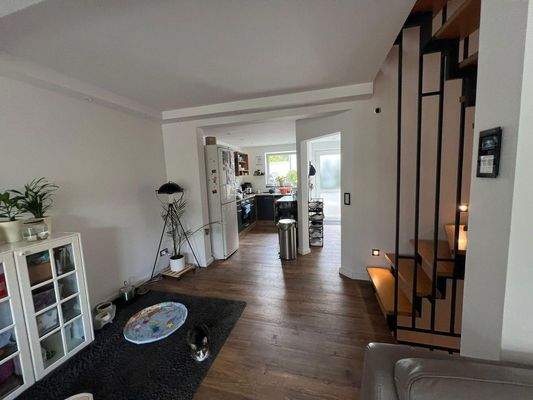 Blick auf die Küche