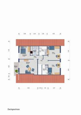 Grundriss Dachgeschoss