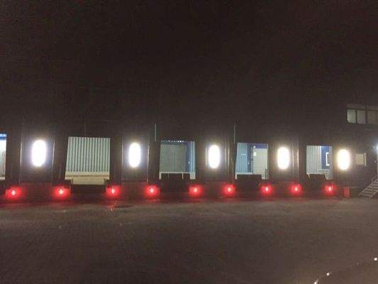 Ansicht Rampenanlage bei Nacht