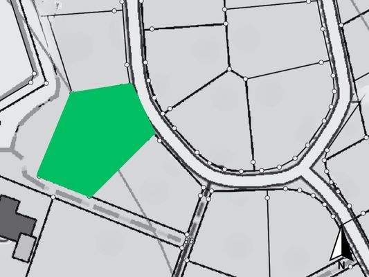 Grundstücksgröße ca. 899 qm