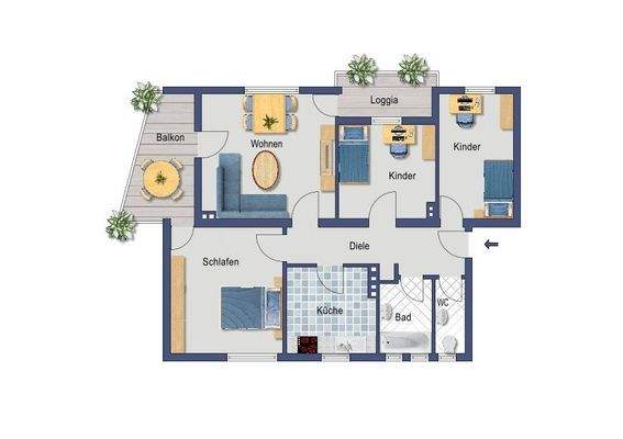 K Alemannenstr. 7 WE3