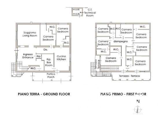 B&B - 5 Min. ans Meer, 7min. zum Strand, 20 Min. zum Golfplatz und 1,5 Std. zum nächsten Flughafen