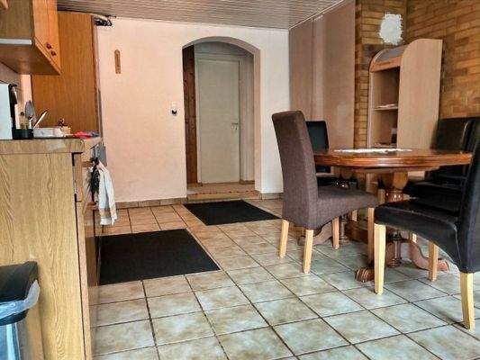 Küche und Essbereich